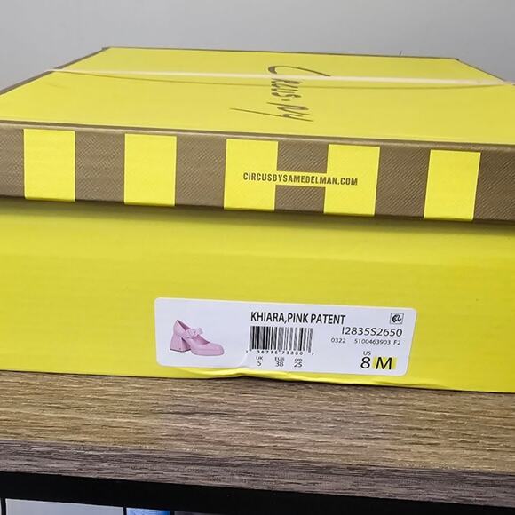 Circus NY By Sam Edelman Women's Khiara Platform Mary Jane  Size 8 Pink NWT - Picture 6 of 6